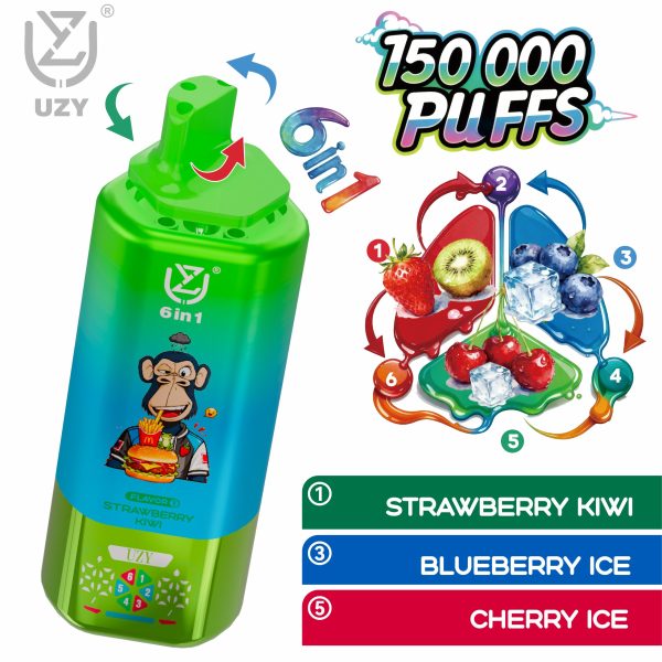 UZY 6 in 1 150K Puffs 08 UZY 6 in 1 150K Puffs 08