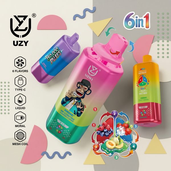 UZY 6 in 1 150K Puffs UZY 6 in 1 150K Puffs