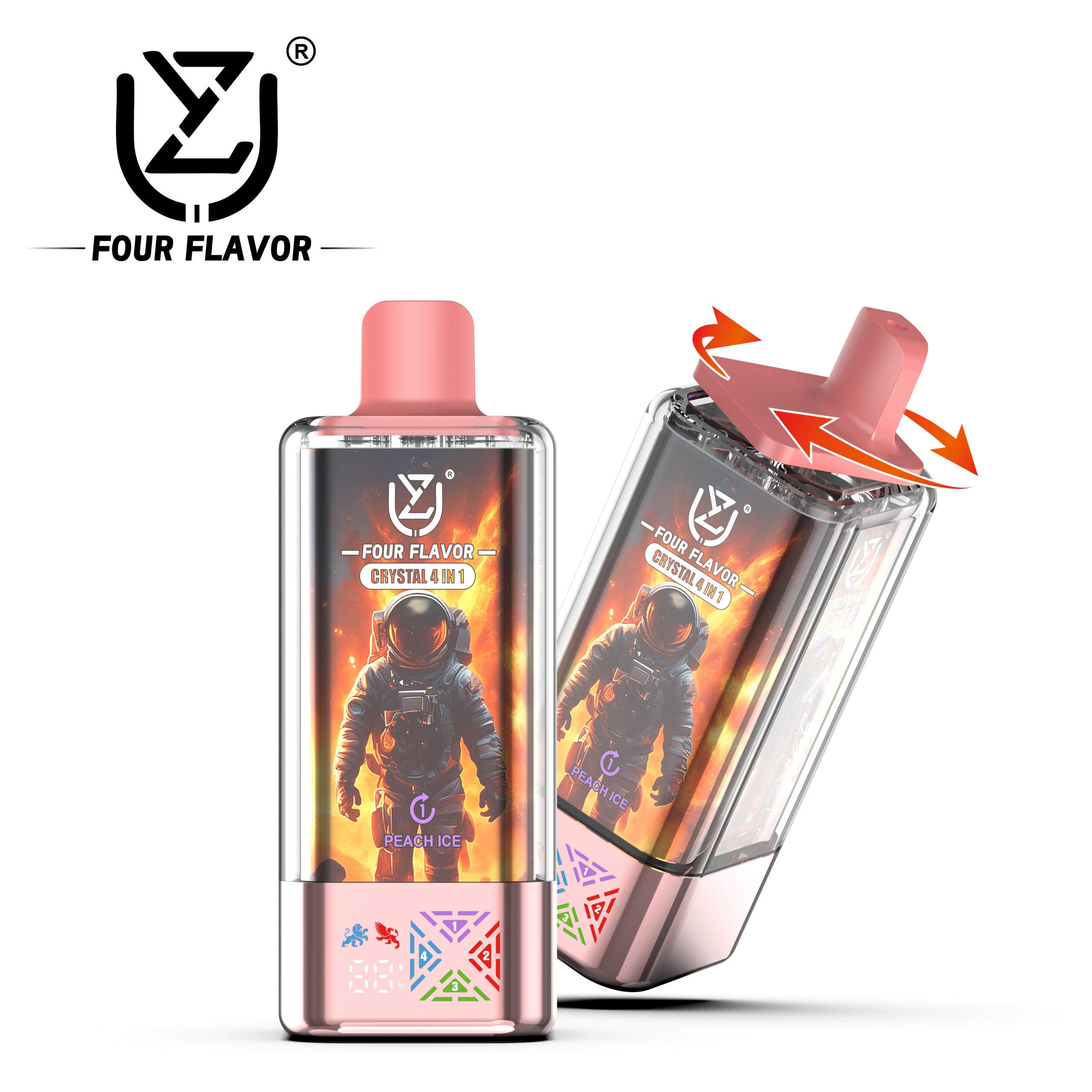 crystal disposable vape UZY 100000 Puffs 4 in 1 Flavor Bulk Buy 2019 dodge charger Flavors:Gold Live Rosin THCA Disposable