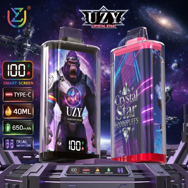 UZY Crystal Star 60K Puffs