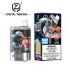 UZY Crystal Twin 50K Puffs Blueberry On Ice&Summer Peach Ice UZY Crystal Twin 50K Puffs Blueberry On Ice&Summer Peach Ice