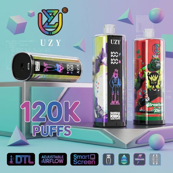 UZY Shisha Hookah King 120K Puffs UZY Shisha Hookah King 120K Puffs