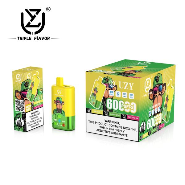 UZY Triple Flavors 60K Puffs 06 UZY Triple Flavors 60K Puffs 06