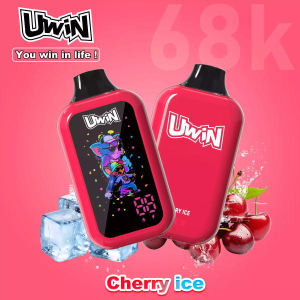 Uwin Digital Box 68K Puffs Cherry Ice