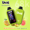 Uwin Digital Box 68K Puffs Kiwi Passion Fruit Guava