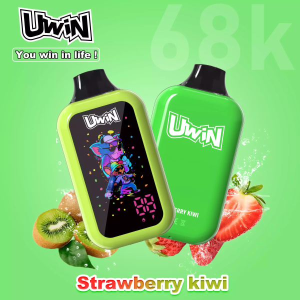 Uwin Digital Box 68K Puffs Strawberry Kiwi
