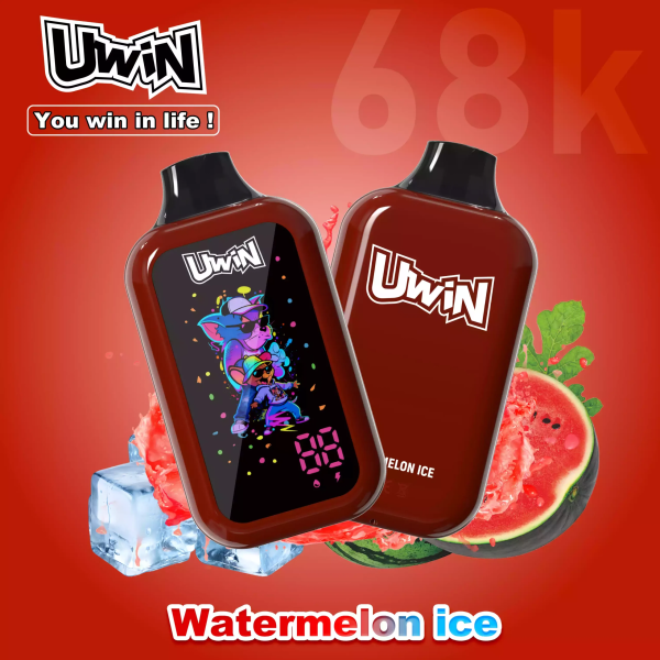 Uwin Digital Box 68K Puffs Watermelon Ice