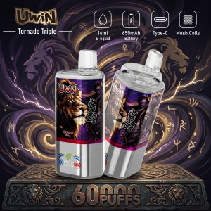 Uwin Tornado Triple 60K Puffs