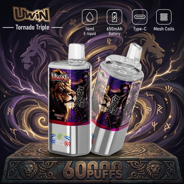 Uwin Tornado Triple 60K Puffs