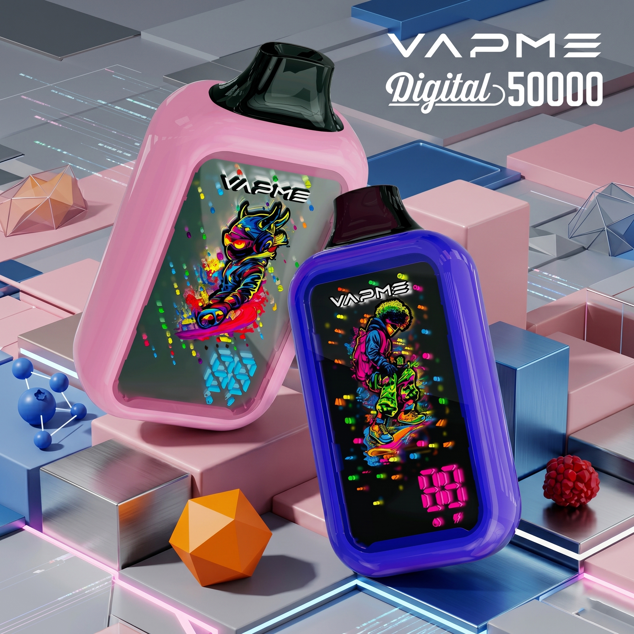 50000 puffs disposable vape VAPME DIGITAL Mesh Coil 50K GEEK BAR PULSE Flavor:[Visible Pod 35K] Dragon Melon Comment your favorite RELX