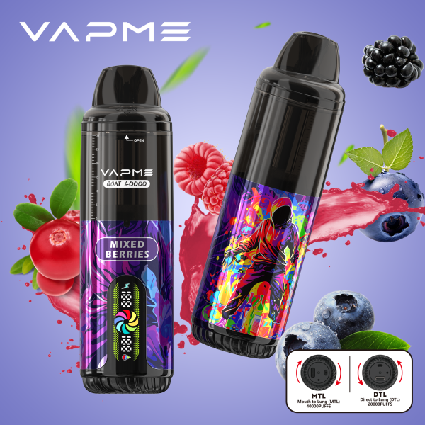 VAPME GOAT 40000 Puffs Disposable Vape 02 VAPME GOAT 40000 Puffs Disposable Vape 02