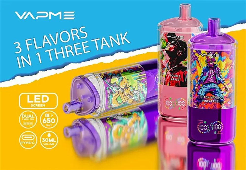 Vapme 3 in 1 Crystal 30K Poster