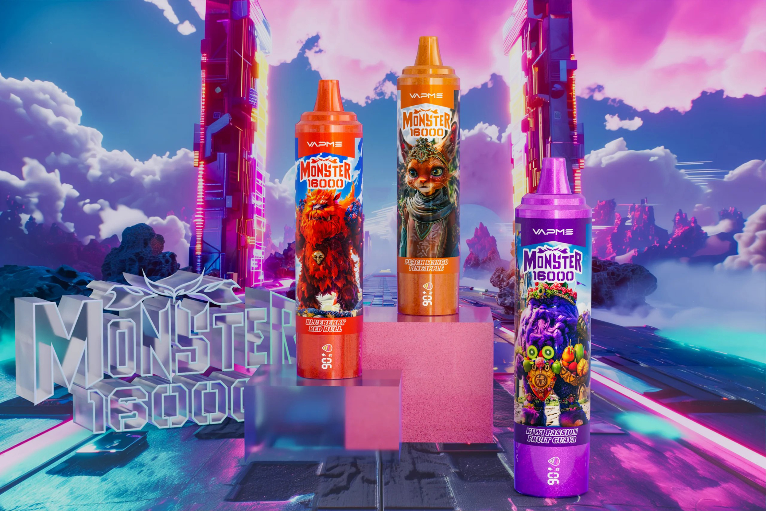 Vapme Monster 16000 Puffs Disposable Vape Pen
