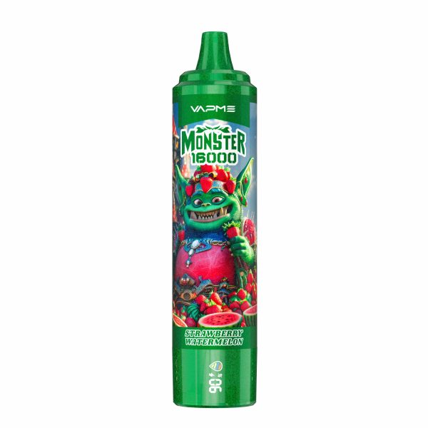 Vapme Monster 16000 Puffs Strawberry Watermelon Vapme Monster 16000 Puffs Strawberry Watermelon