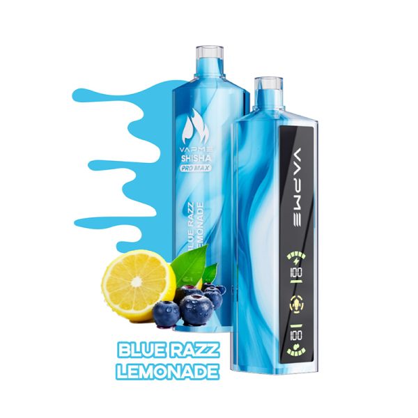 Vapme Shisha Pro Max 20000 Puffs BLUE RAZZ LEMONADE Vapme Shisha Pro Max 20000 Puffs BLUE RAZZ LEMONADE
