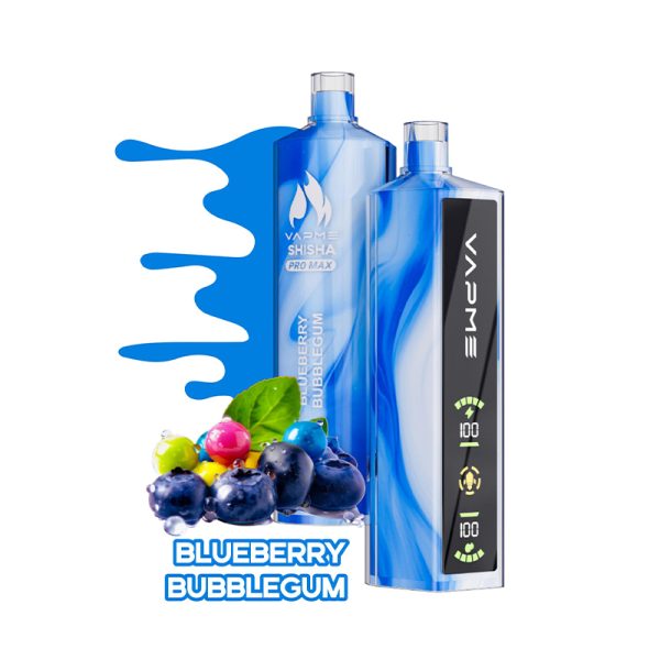 Vapme Shisha Pro Max 20000 Puffs BLUEBERRY BUBBLEGUM Vapme Shisha Pro Max 20000 Puffs BLUEBERRY BUBBLEGUM
