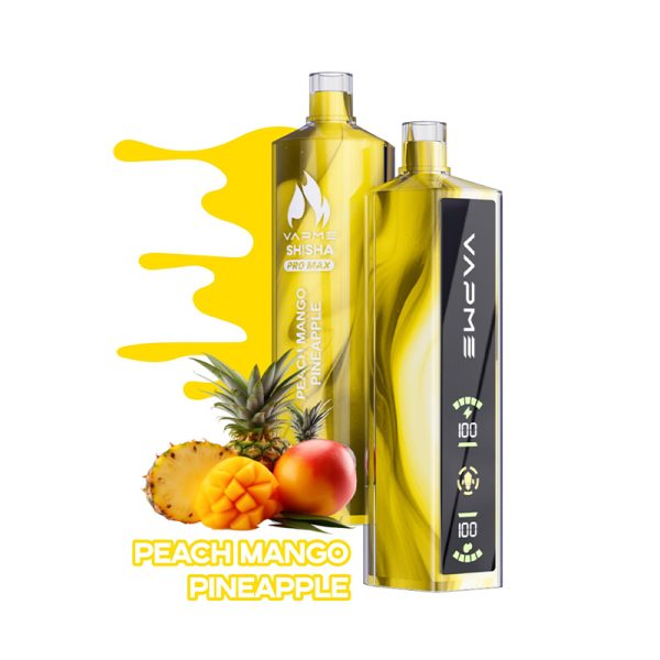 Vapme Shisha Pro Max 20000 Puffs PEACH MANGO PINEAPPLE Vapme Shisha Pro Max 20000 Puffs PEACH MANGO PINEAPPLE
