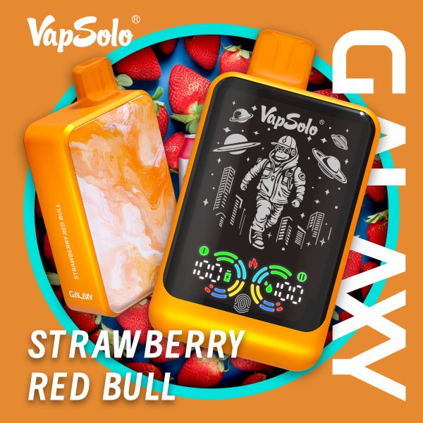 Vapsolo Galaxy 30000 Puffs STRAWBERRY RED BULL Vapsolo Galaxy 30000 Puffs STRAWBERRY RED BULL