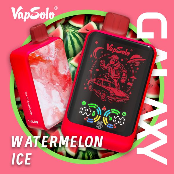 Vapsolo Galaxy 30000 Puffs WATERMELON ICE Vapsolo Galaxy 30000 Puffs WATERMELON ICE