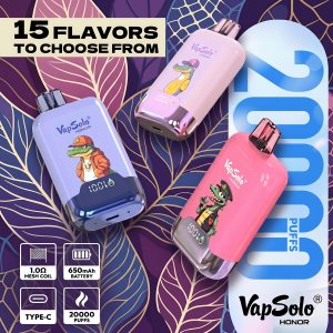 Vapsolo Honor 20000 Puffs Vapsolo Honor 20000 Puffs