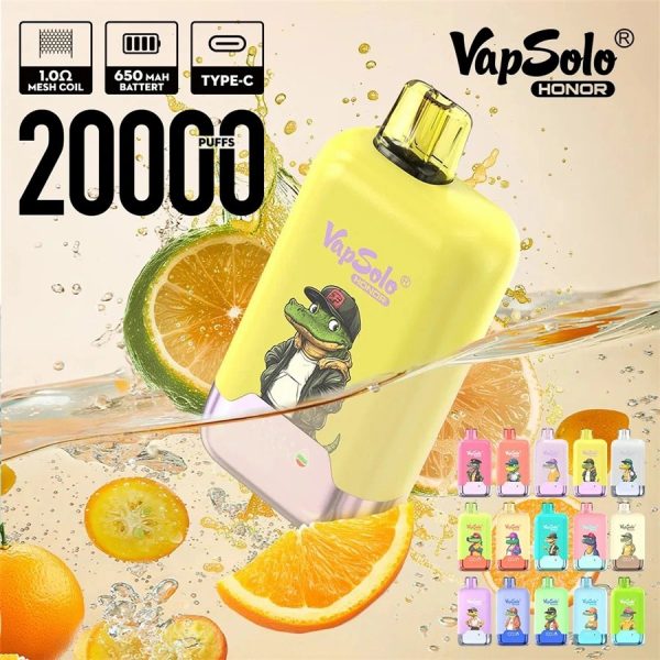 Vapsolo Honor 20000 Puffs Vape 01 Vapsolo Honor 20000 Puffs Vape 01