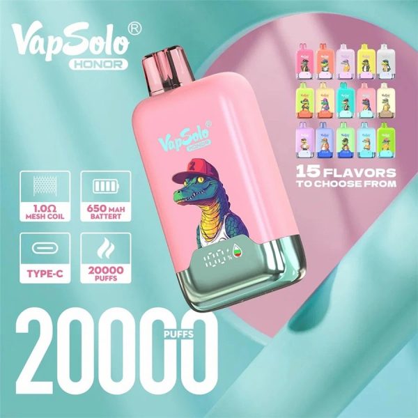 Vapsolo Honor 20000 Puffs Vape 02 Vapsolo Honor 20000 Puffs Vape 02
