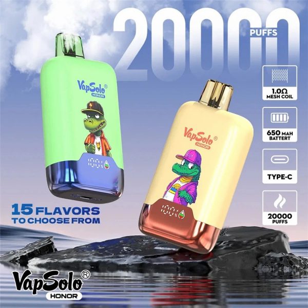 Vapsolo Honor 20000 Puffs Vape 05 Vapsolo Honor 20000 Puffs Vape 05