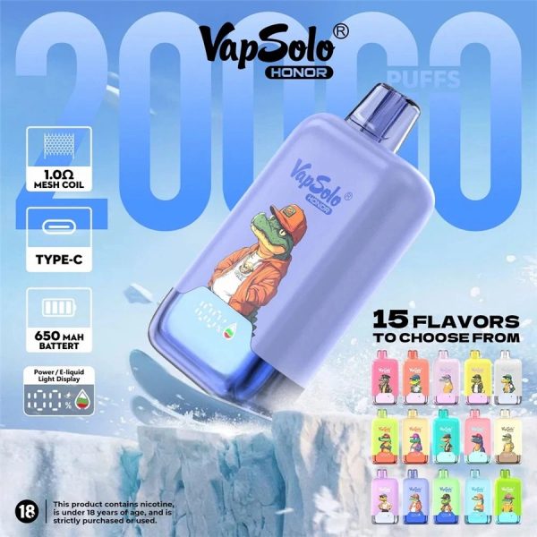Vapsolo Honor 20000 Puffs Vape 06 Vapsolo Honor 20000 Puffs Vape 06