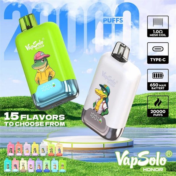 Vapsolo Honor 20000 Puffs Vape 10 Vapsolo Honor 20000 Puffs Vape 10