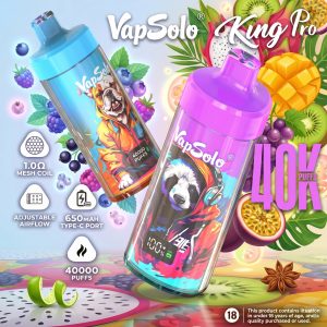 Vapsolo King Pro 40K Puffs Vapsolo King Pro 40K Puffs