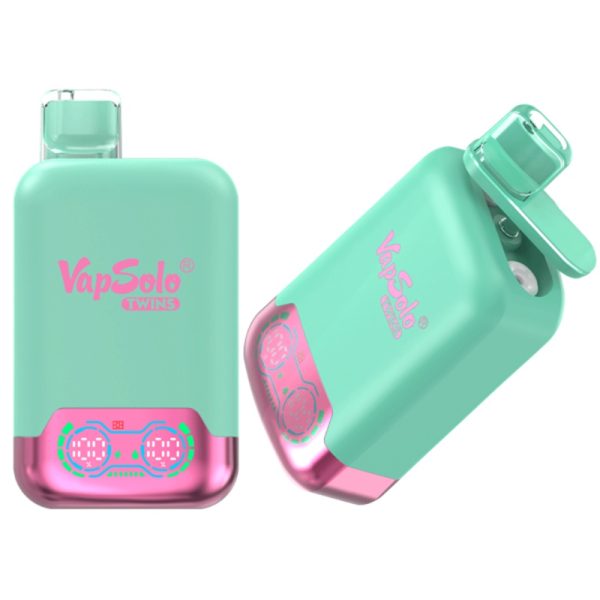 Vapsolo Twins 20000 Puffs FIZZY CHERRY