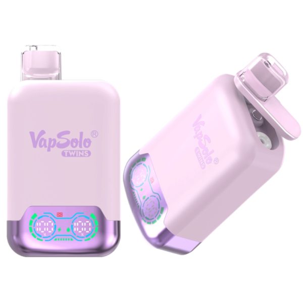 Vapsolo Twins 20000 Puffs GRAPE STRAWBERRY KIWI