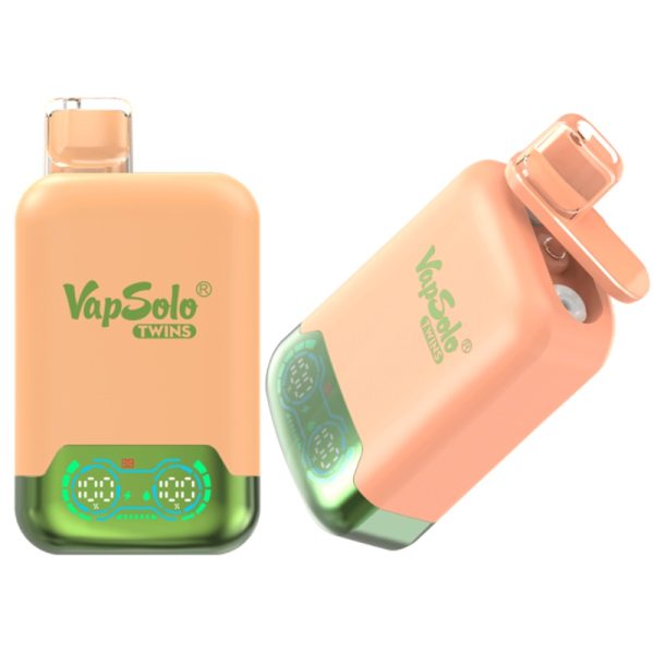 Vapsolo Twins 20000 Puffs ORANGE MANGO WATERMELON RED BULL
