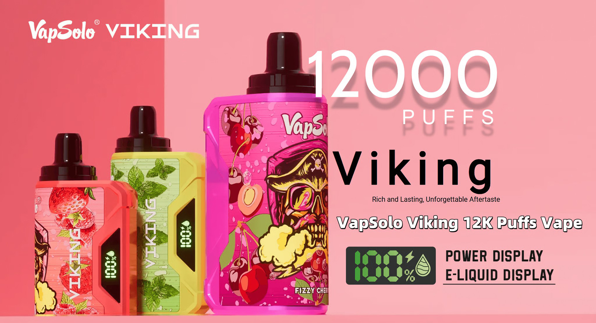 Vapsolo Viking 12000 Puffs Disposable Vape Wholesale