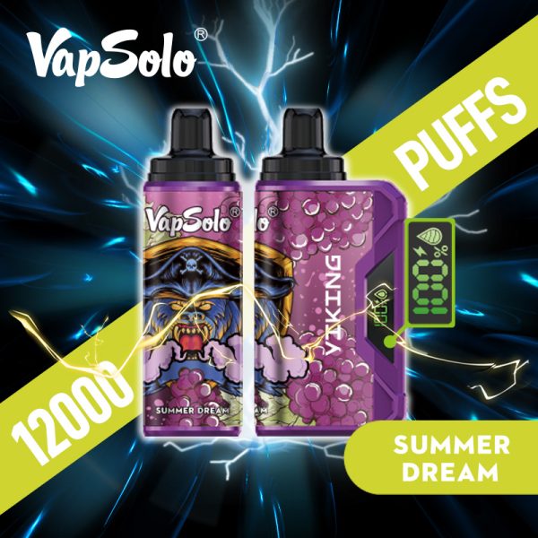 Vapsolo Viking 12000 Puffs Summer Dream Vapsolo Viking 12000 Puffs Summer Dream