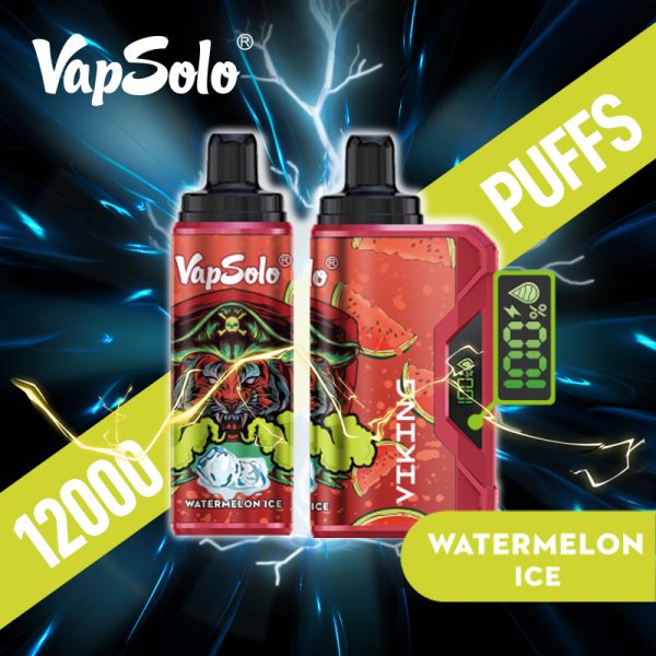 Vapsolo Viking 12000 Puffs Watermelon Ice Vapsolo Viking 12000 Puffs Watermelon Ice