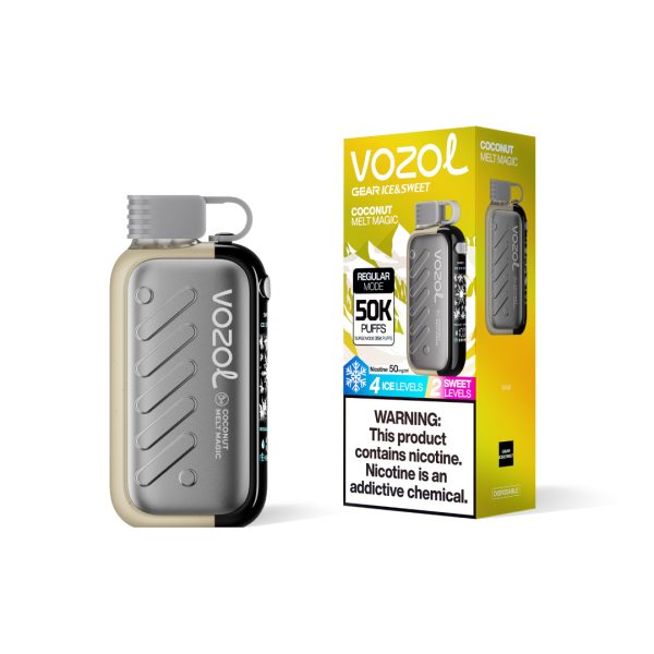 Vozol Gear Ice & Sweet 50K Puffs Coconut Melt Magic Vozol Gear Ice & Sweet 50K Puffs Coconut Melt Magic