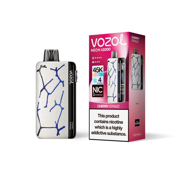 Vozol Neon 45K Puffs CHERRY STRAZZ Vozol Neon 45K Puffs CHERRY STRAZZ