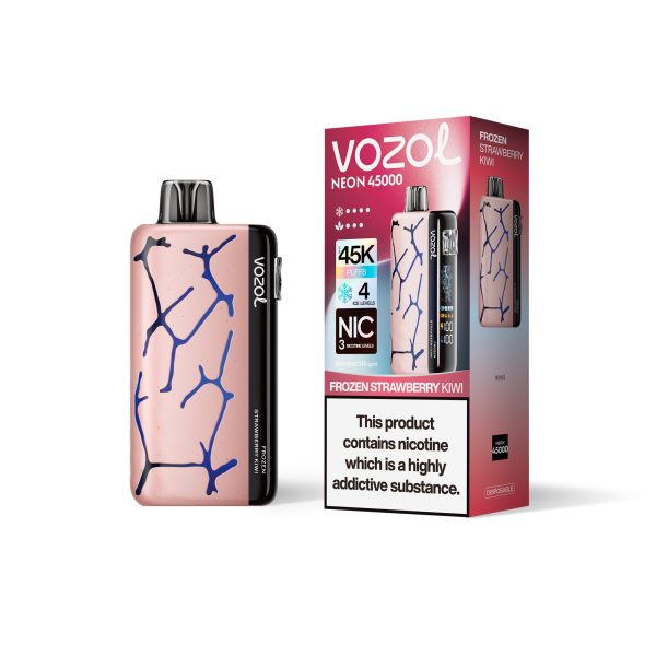 Vozol Neon 45K Puffs FROZEN STRAWBERRY KIWI Vozol Neon 45K Puffs FROZEN STRAWBERRY KIWI