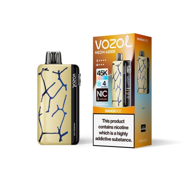 Vozol Neon 45K Puffs MANGO ICE Vozol Neon 45K Puffs MANGO ICE