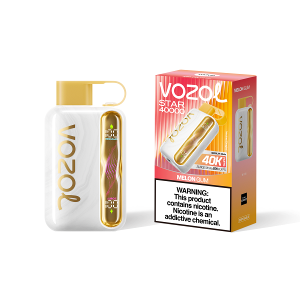 Vozol Star 40K Puffs Melon Gum