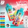 ZOOY VAPE 120K 6 IN 1 Flavors 08 ZOOY VAPE 120K 6 IN 1 Flavors 08