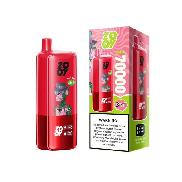 Zooy 70000 Puffs 3 in 1 Flavors 10