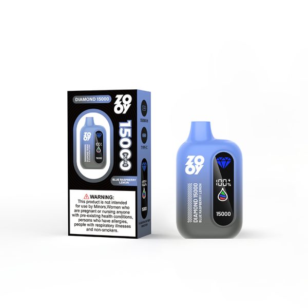 Zooy Diamond 15000 Puffs blue raspberry lemon