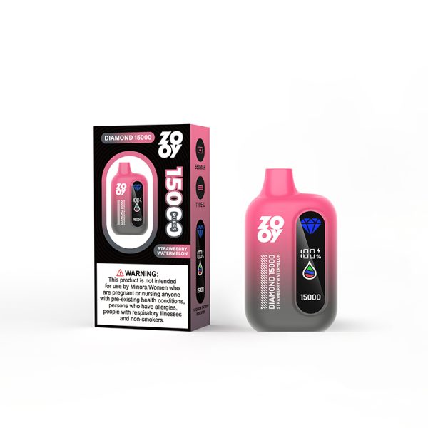 Zooy Diamond 15000 Puffs strawberry watermelon