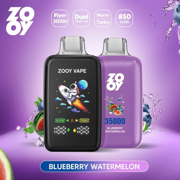 Zooy Flyer 35000 Puffs Blueberry Watermelon