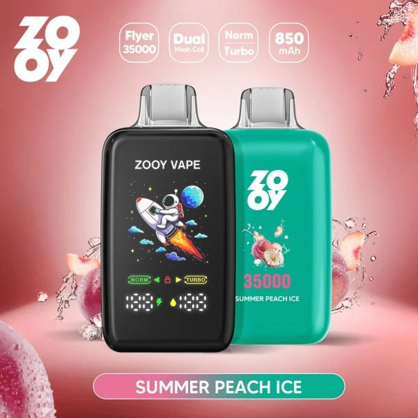 Zooy Flyer 35000 Puffs Summer Peach Ice