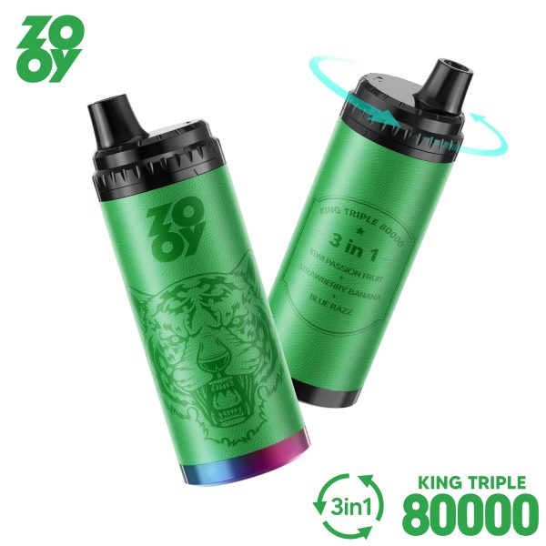 Zooy King Triple 3 in 1 80000 Puffs Flavors 02