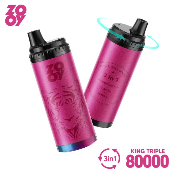 Zooy King Triple 3 in 1 80000 Puffs Flavors 08