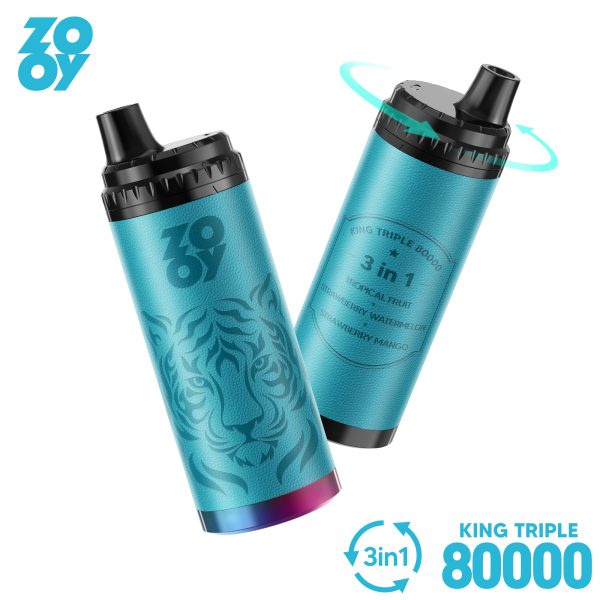 Zooy King Triple 3 in 1 80000 Puffs Flavors 09